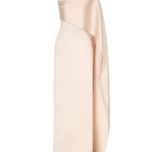 Ivory Serenade Off-Shoulder Dress